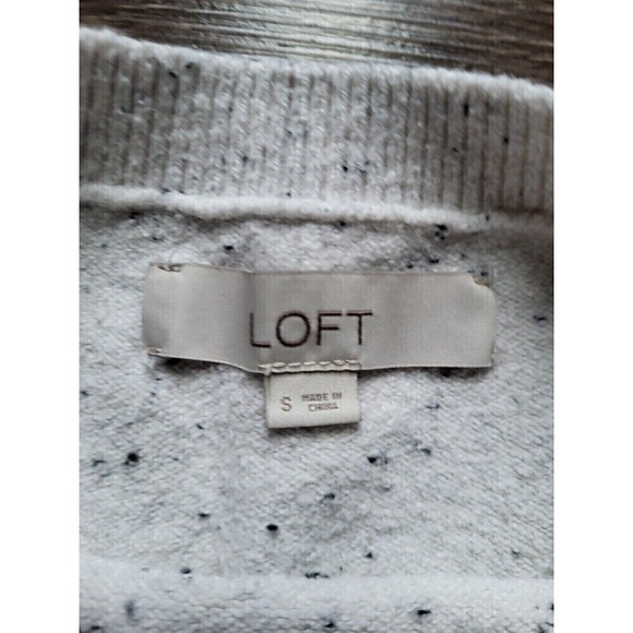 Loft Wide Neck Knitted Sweater, Women's Small - Picture 3 of 10